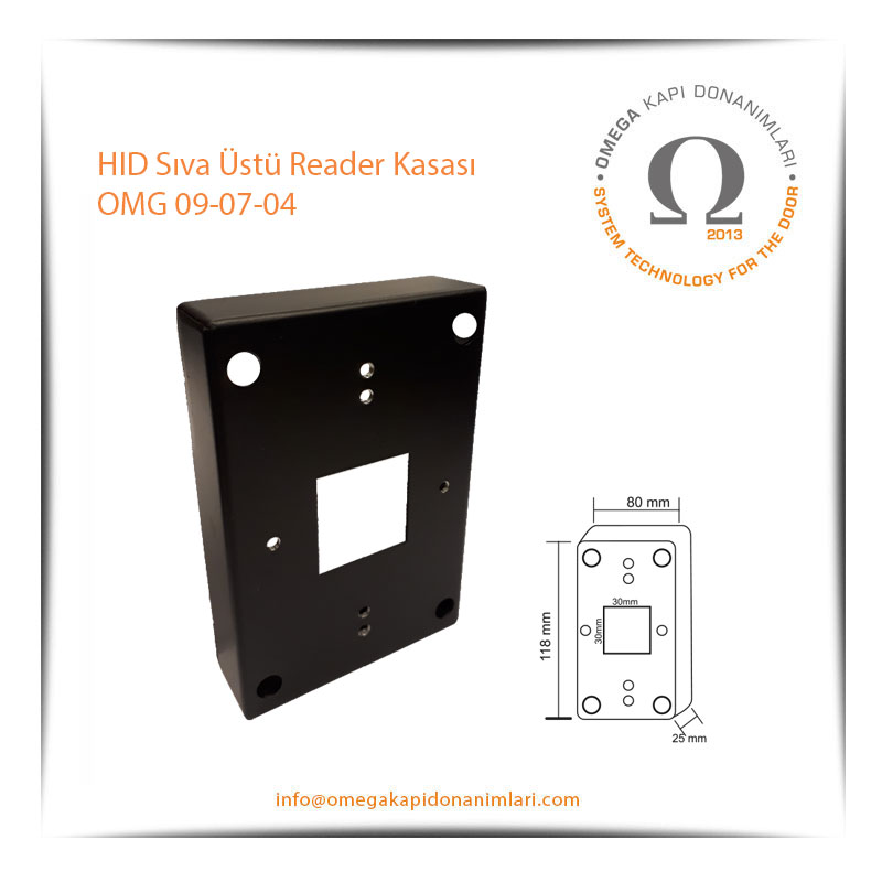 HID Sıva Üstü Reader Kasası OMG 09-07-04