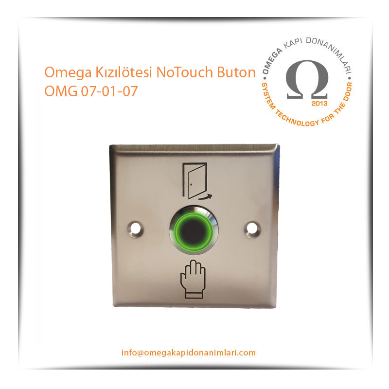 Omega Kızılötesi NoTouch Buton OMG 07-01-07