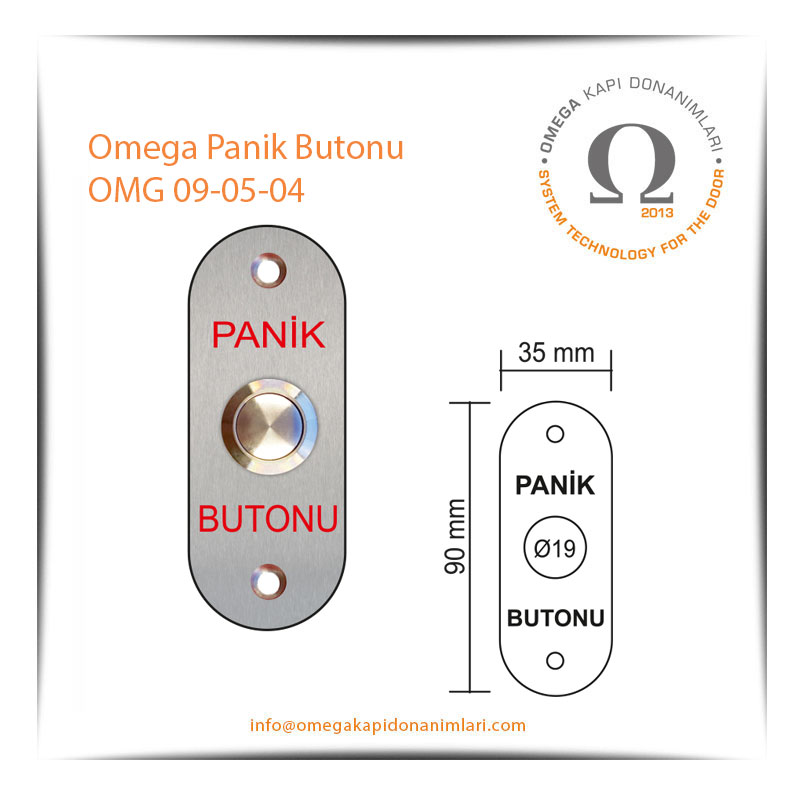 Omega Panik Butonu OMG 09-05-04