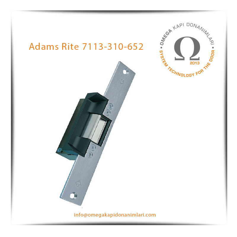 Adams Rite 7113-310-652 Elektrikli Kilit Karşılığı Bas Aç