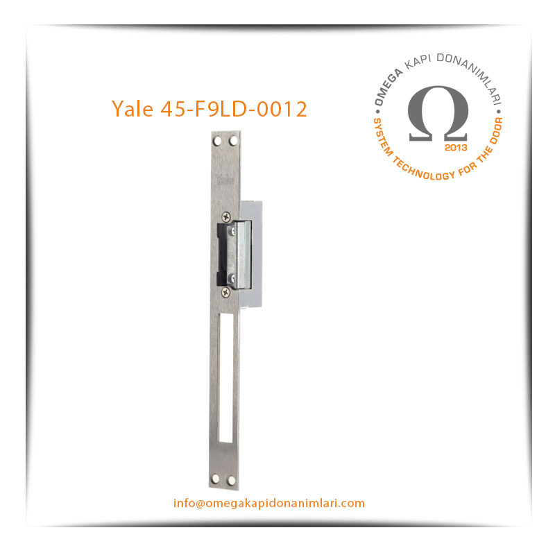 Yale 45-F9LD-0012  Elektrikli Kilit Karşılığı Bas Aç