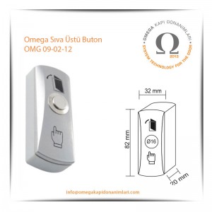 Omega Sıva Üstü Buton OMG 09-02-12