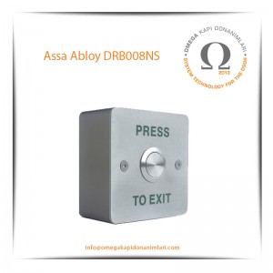 Assa Abloy DRB008NS Paslanmaz Çıkış Butonu Yüzey Tip