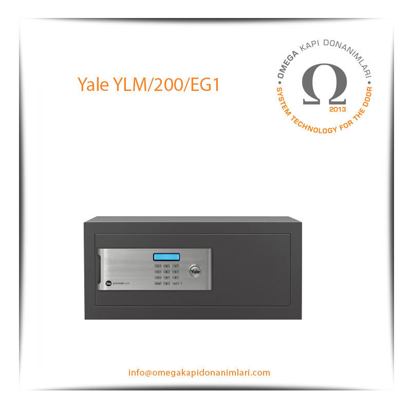 Yale Güvenlik Sertifikalı Kasa Laptop Tipi YLM 200 EG1
