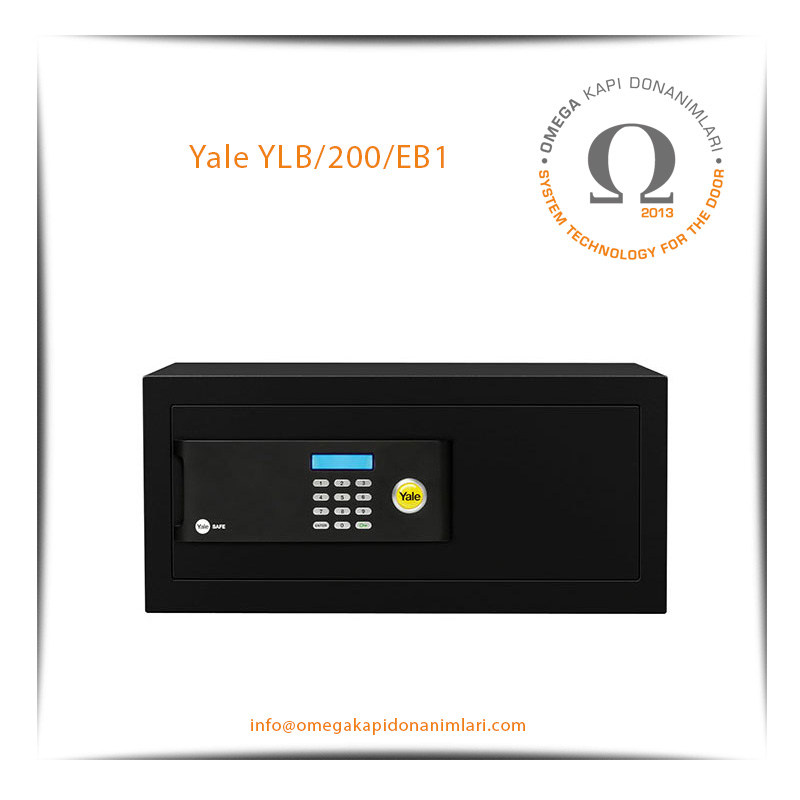 Yale Motorlu Kasa Siyah Laptop YLB/200/EB1